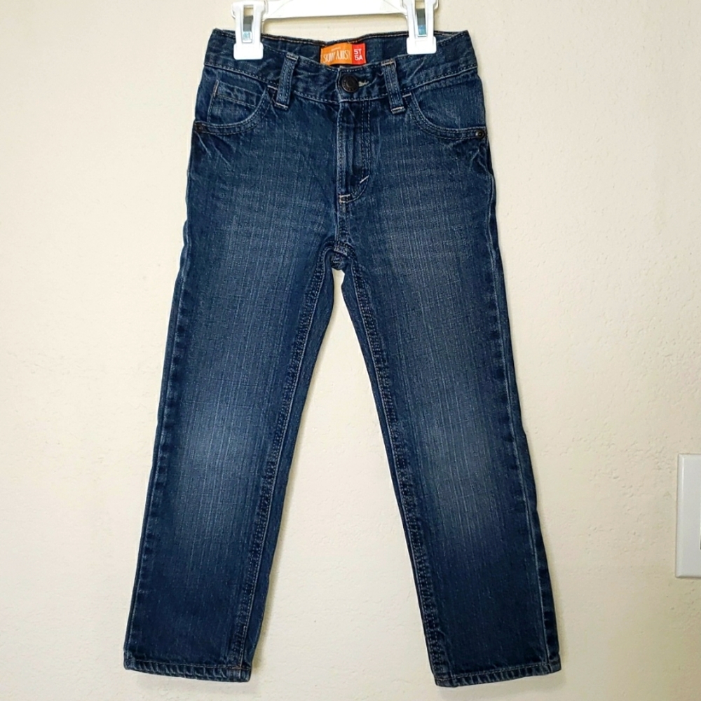 Old Navy Boys Skinny Blue Jeans Size 5t